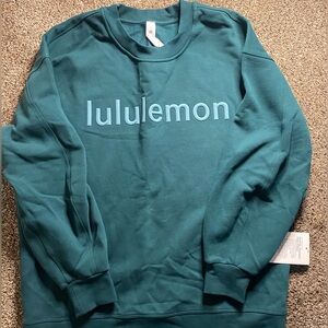 Lululemon perfectly oversized crew fleece size 6 NWT